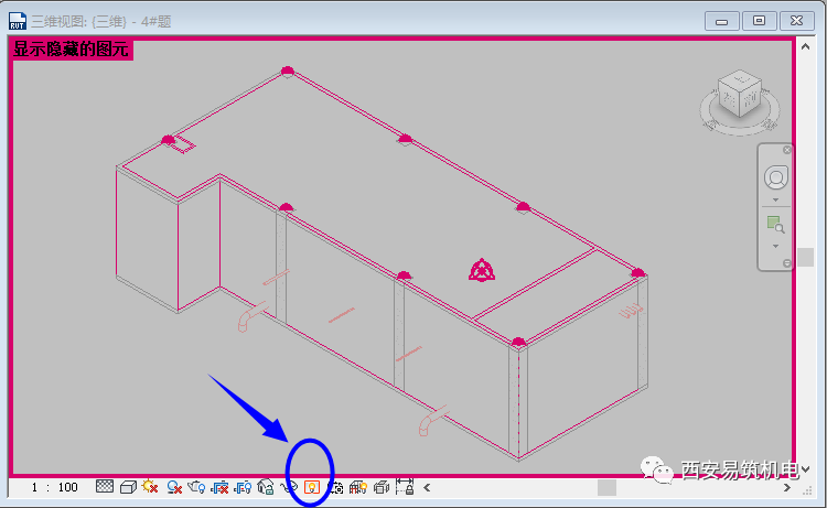 267b232dfc58beee3d17d6c5f1d4d742.png 腿腿教学网-Revit图元相互遮挡怎么解决?Revit中如何隐藏不需要的图元?