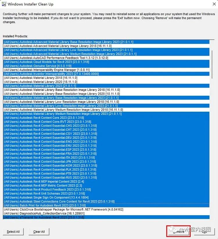 0cac221d576f7799a484cae93145a5ca.jpg 腿腿教学网-怎么把Revit卸载干净重新安装?2022Revit最新卸载安装流程总结