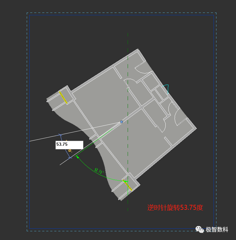 d13932eedbb1f1af9a1952bac6f703ea.png 腿腿教学网-Revit旋转命令怎么用?Revit如何对倾斜模型进行“转正”?