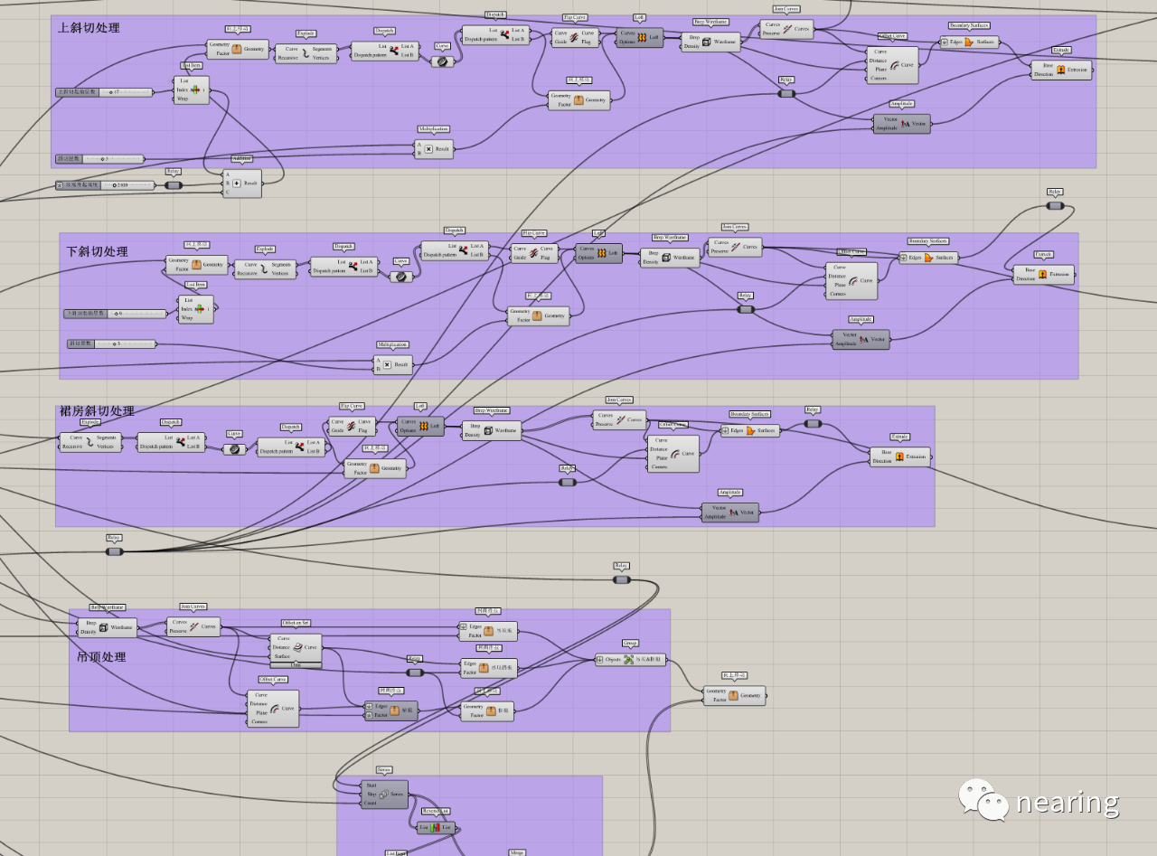 37ede80c3a66fab910eb9f3d8f53d3e0.png 腿腿教学网-Rhino.Inside.Revit插件怎么用?基于Rhino.Inside.Revit的工作流-GH立面处理