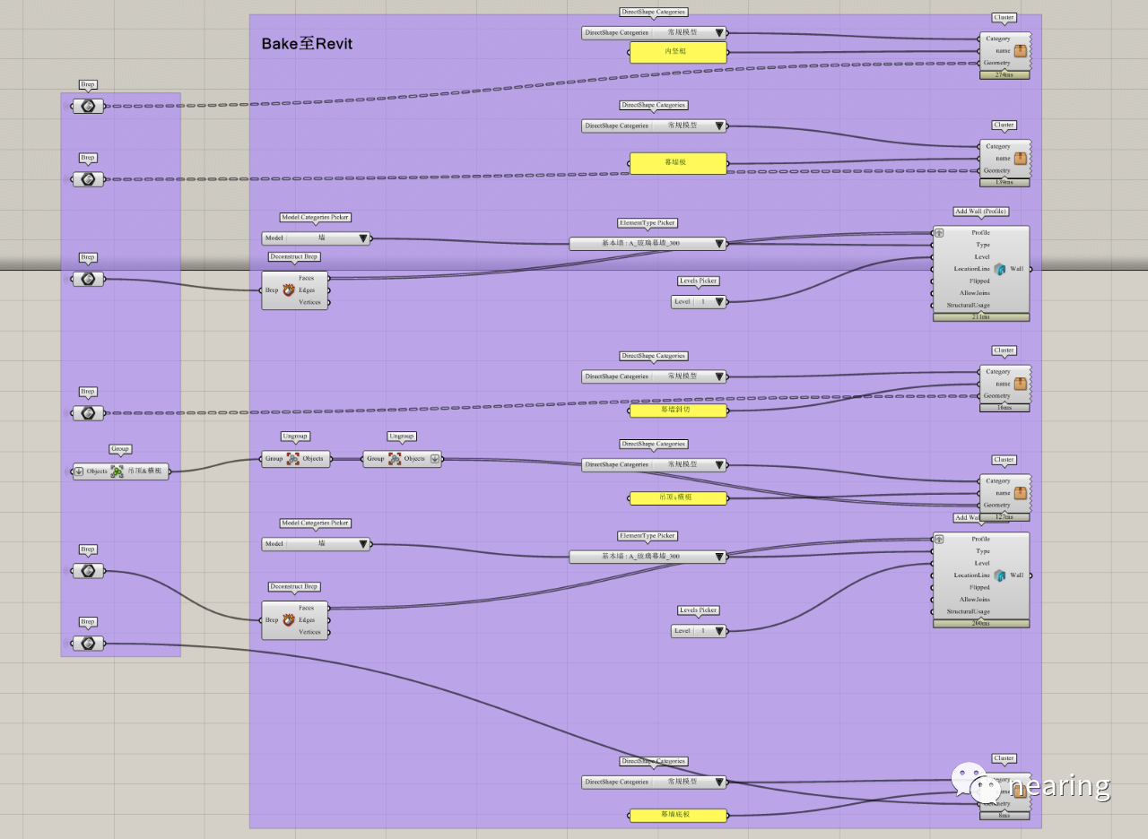 7a521502d5dec44aef2b91d4ffe34e2a.png 腿腿教学网-Rhino.Inside.Revit插件怎么用?基于Rhino.Inside.Revit的工作流-GH立面处理