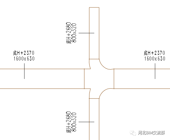 77cfcd9667dd97fa4c5b1dc4effd3b94.png 腿腿教学网-Revit风管怎么画?Revit顶对齐、底对齐风管绘制方法