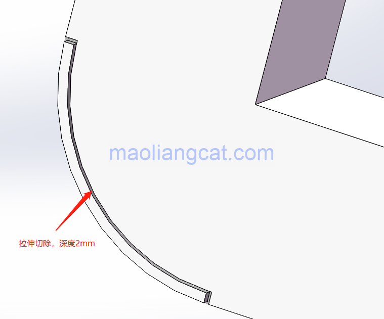 4ed02ad402053dcf303cb86f7dff7305.png 腿腿教学网-Solidworks圆弧怎么展开?Solidworks直角方管大圆弧展开