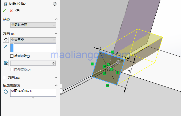 b5499612288a6290dcb78e27a9991254.png 腿腿教学网-Solidworks圆弧怎么展开?Solidworks直角方管大圆弧展开