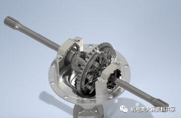 9d8929b2e9a88fad5efa50035a459cf0.png 腿腿教学网-Inventor如何渲染模型?以Inventor对模型差速器渲染为例