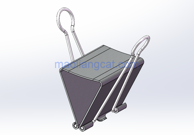 1f4af9fe5c48eb19b751db8eddec2a5f.png 腿腿教学网-Solidworks钣金件怎么画?Solidworks钣金建模实例:长尾夹