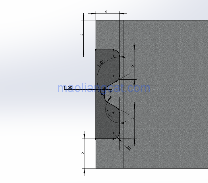 c2c59bf085c9e0d8db1d9dc309f0fca4.png 腿腿教学网-Solidworks钣金件怎么画?Solidworks钣金建模实例:长尾夹