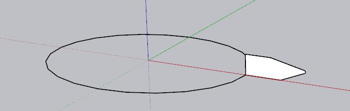 腿腿教学网-SketchUp建模教程：船型景观凳
