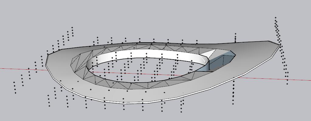腿腿教学网-SketchUp建模教程：船型景观凳