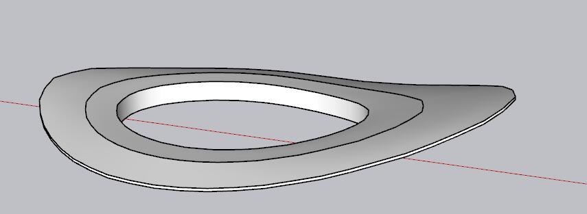 腿腿教学网-SketchUp建模教程：船型景观凳