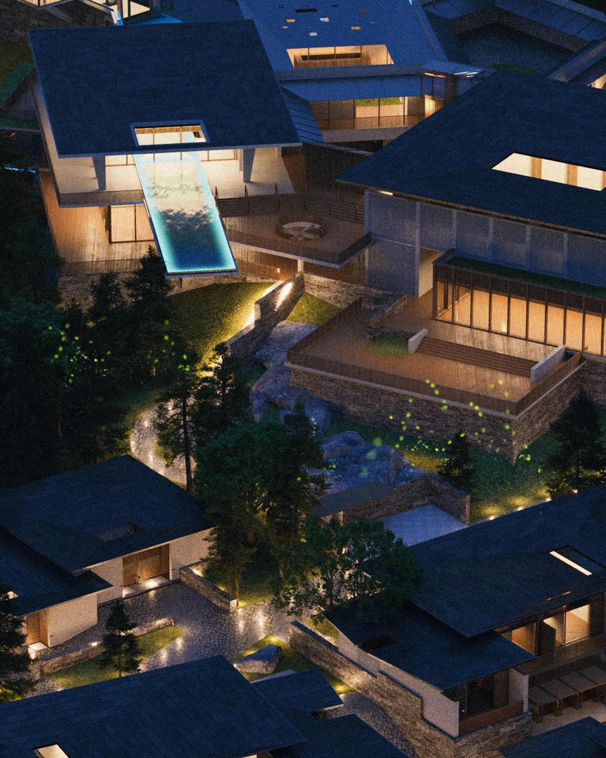 黄山洲际金普顿酒店，line+以当代空间叙事回溯徽州精神第33张图片