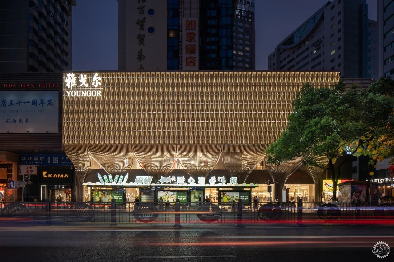 雅戈尔时尚体验馆 | 于闹市之中，建一座竹林衣馆第3张图片