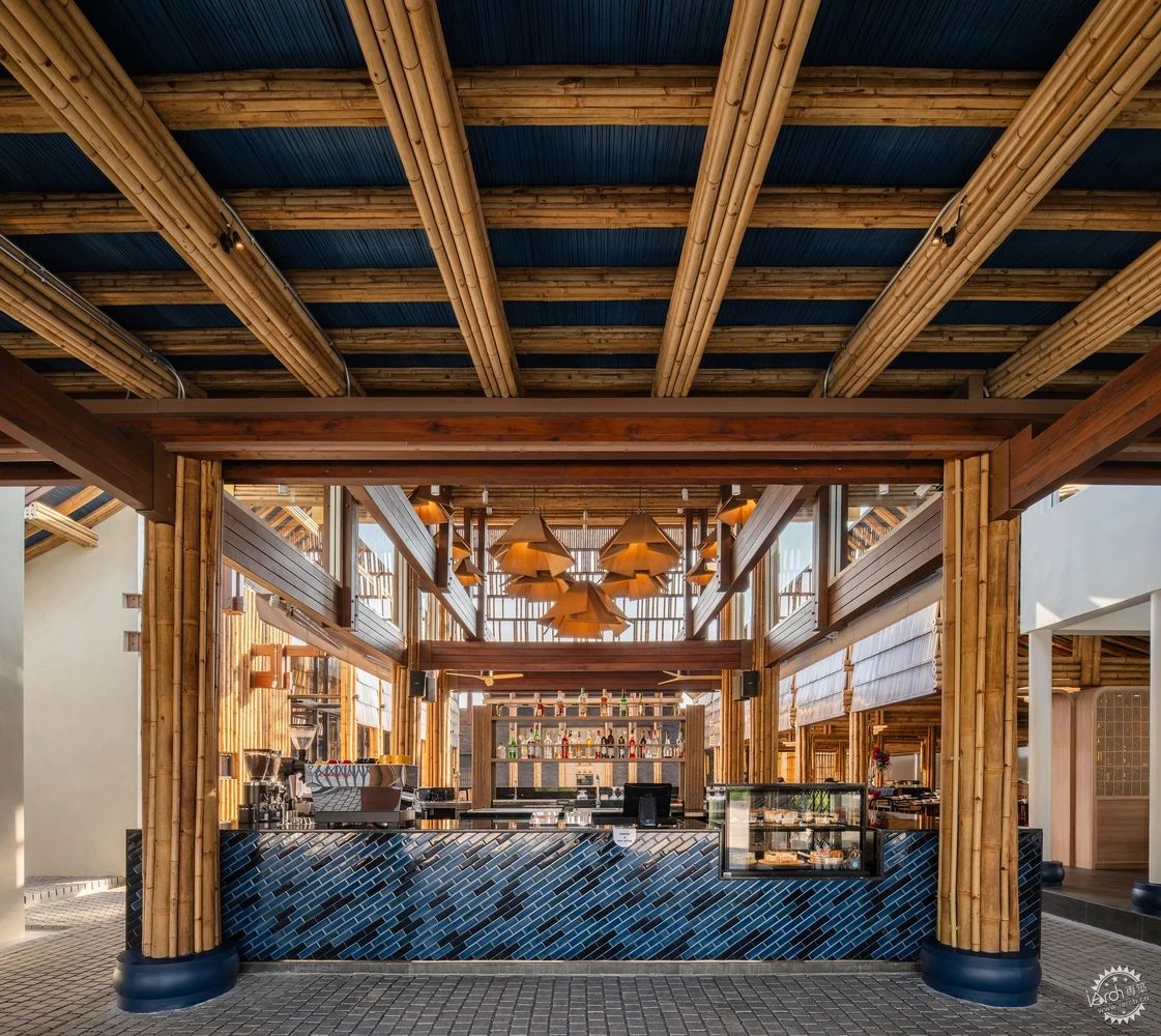 天然竹材里隐藏的品牌密码，泰国Another Smith 餐厅，以空间塑造沉浸式餐饮新体验！第8张图片