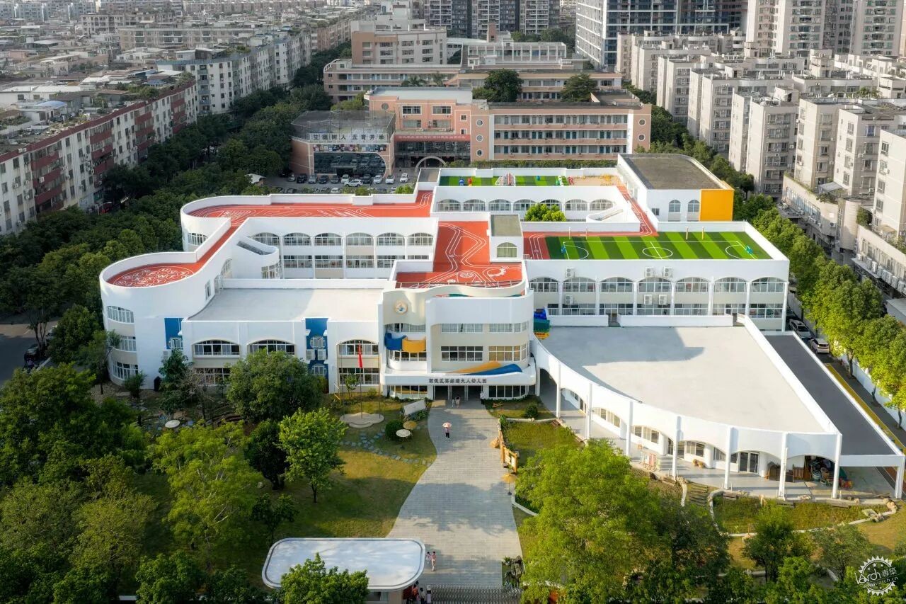 将「自然村落共同体」融入未来教育——顺德区梁銶琚夫人幼儿园改造设计第2张图片