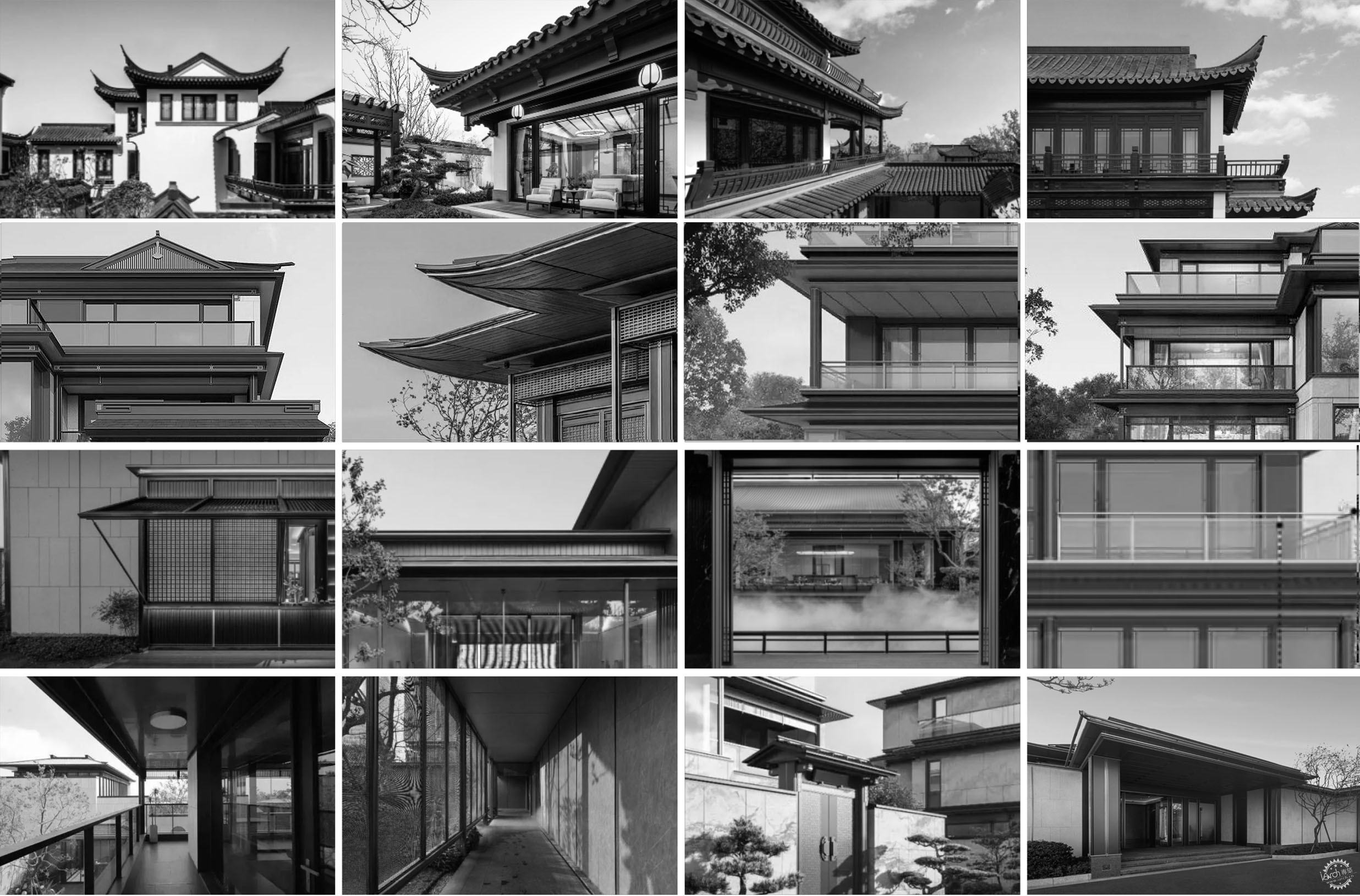 中天 · 樾青岚「五彩墅」：line+以筑为画，宋意新解第5张图片