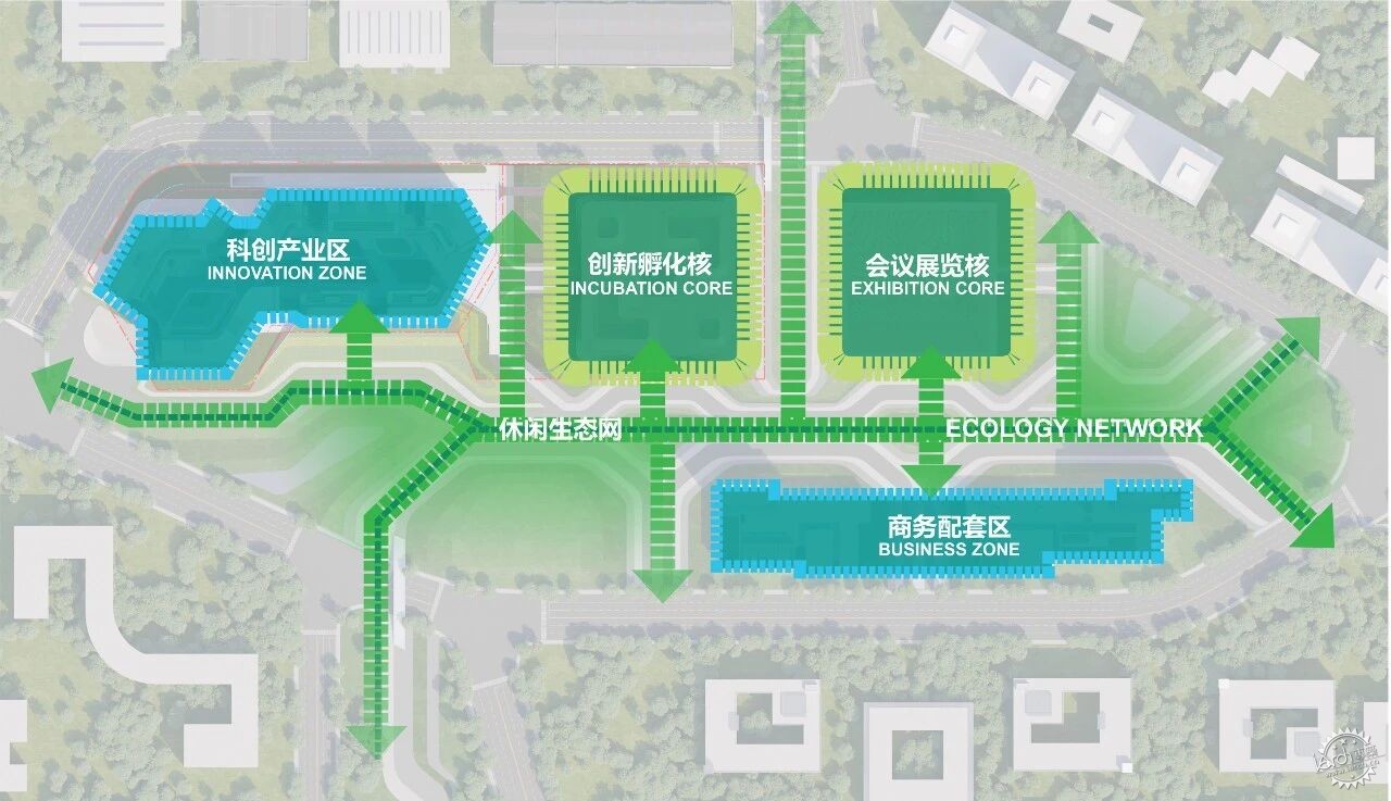武汉国家网安基地核心区新地标，高效集约的产业生态链第3张图片