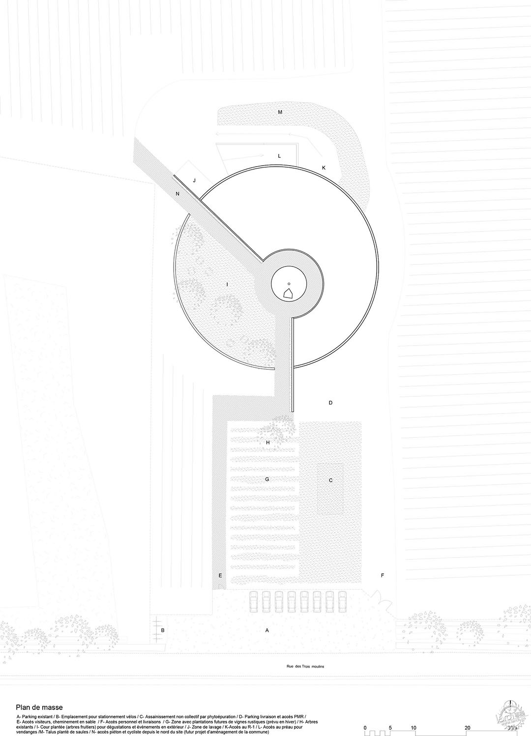 磨坊里的秘密酒庄满足你对半地下圆形建筑探秘得好奇心第24张图片