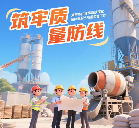 筑牢质量防线丨漳州市住建局持续深化预拌混凝土质量监督工作 筑牢质量防线丨漳州市住建局持续深化预拌混凝土质量监督工作