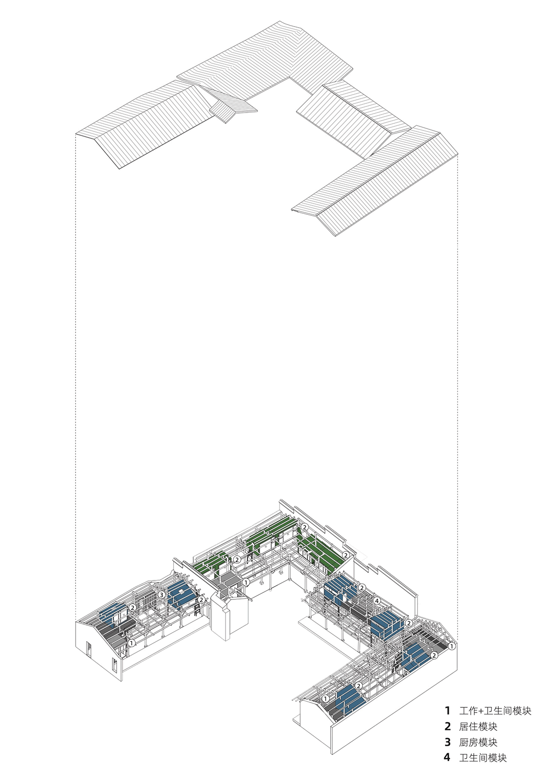 坯房插件家 /  众建筑+刘克成设计工作室第73张图片