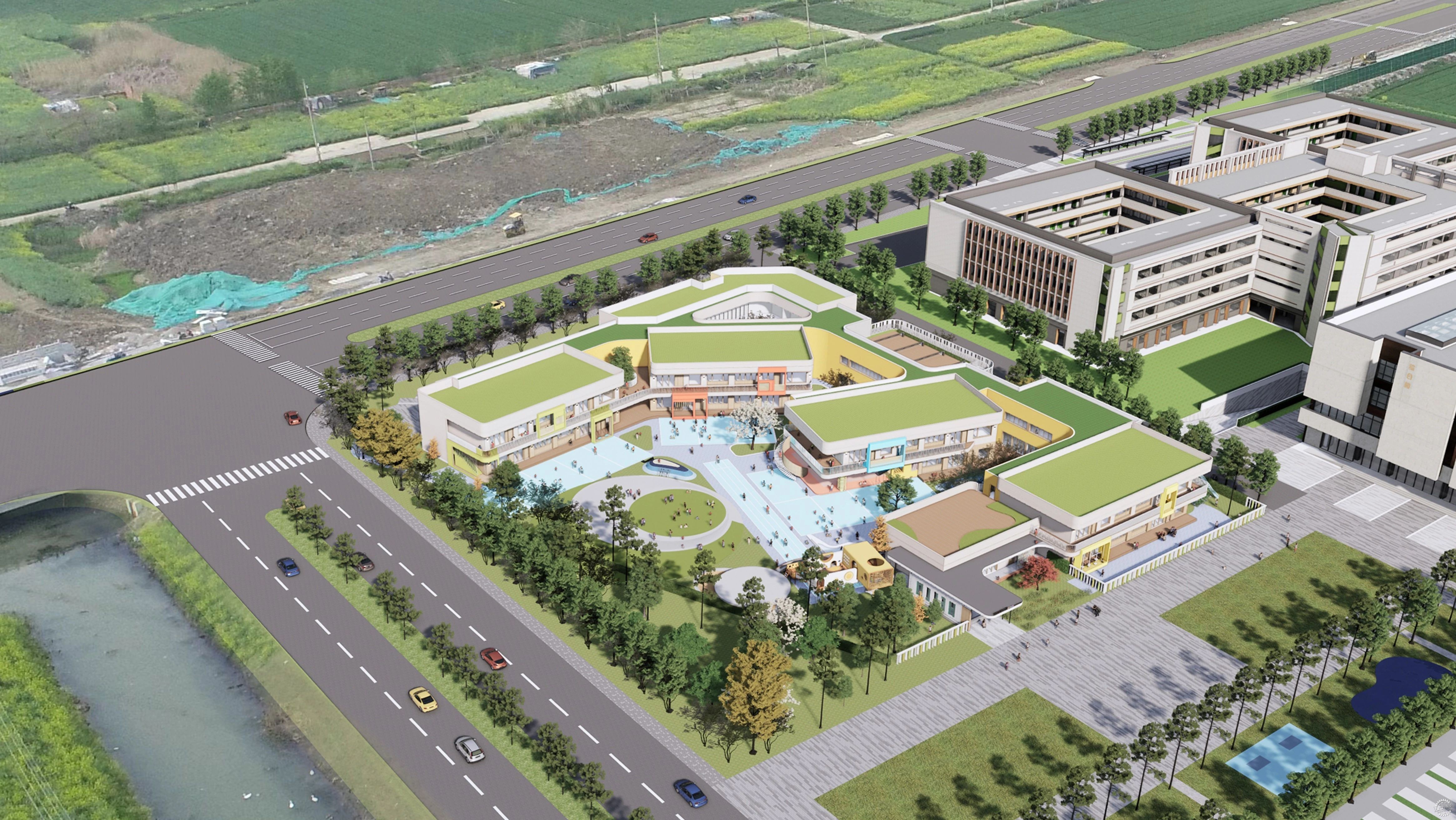 从城市设计到建筑 | 扬州宝应实验学校第3张图片
