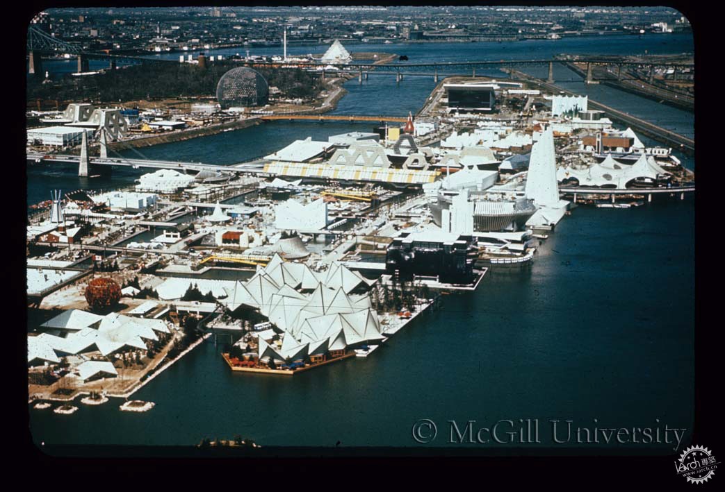 1967年蒙特利尔世博会的建筑与城市设计遗产第6张图片