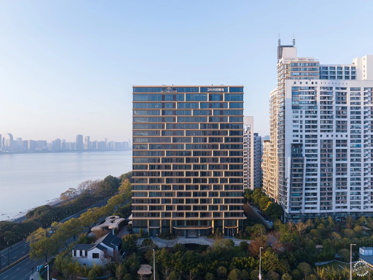 line+孟凡浩在杭州钱江新城打造一线江景新地标「绿城·钱潮湾」第13张图片
