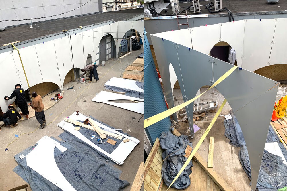 纽约庭院的 “拱形魔法墙”——串联功能，调和自然与城市第13张图片
