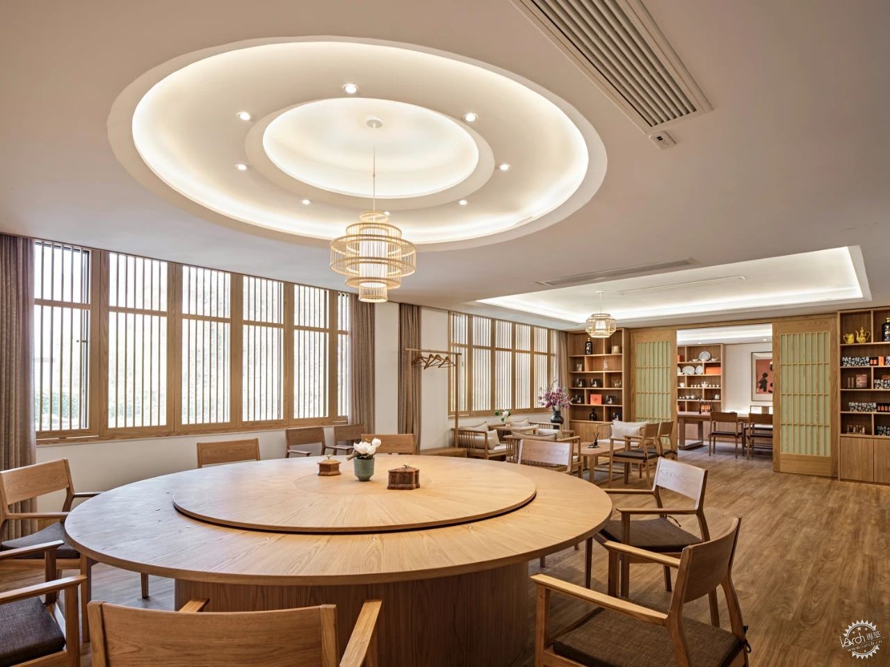 爱入尘烟-上海玉兰花开公益文化会客厅空间设计第41张图片