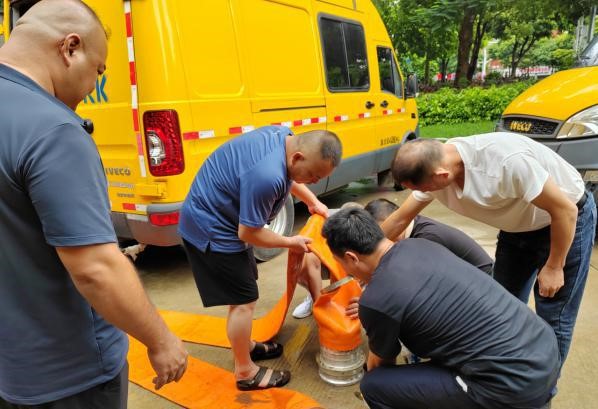 漳州市供排水中心积极防御应对台风“康妮” 漳州市供排水中心积极防御应对台风“康妮”