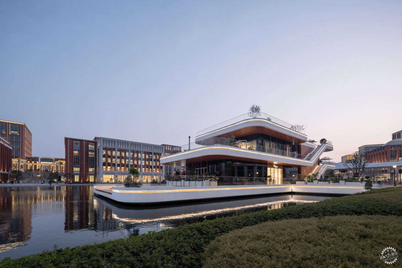 上海青浦西岑水上餐厅花园 / 魏玛设计第13张图片