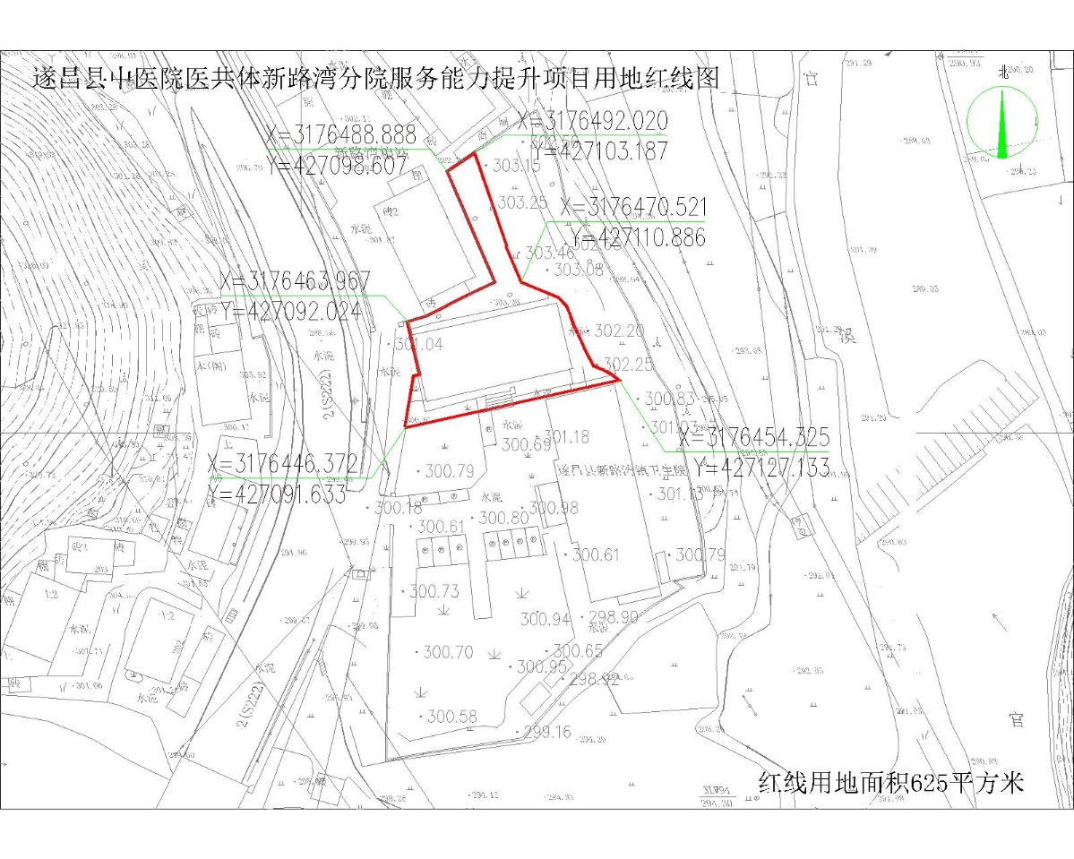 遂昌县中医院医共体新路湾分院服务能力提升项目选址红线图(2000坐标系)_t3-Model.jpg