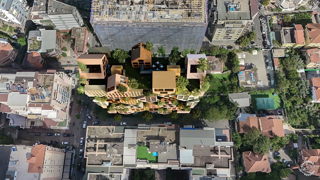 像拼图一样建高楼，“Puzzle Tirana”多功能高层建筑的设计理念第1张图片