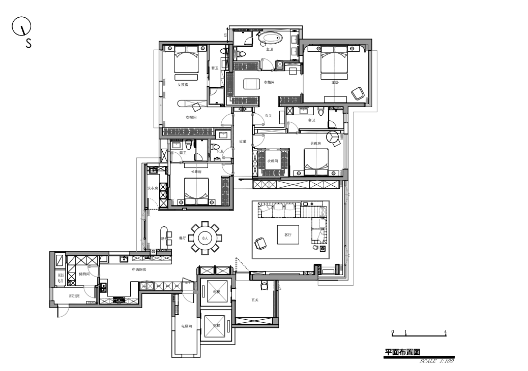 338㎡后现代独白住宅 - 财神万利公馆第60张图片