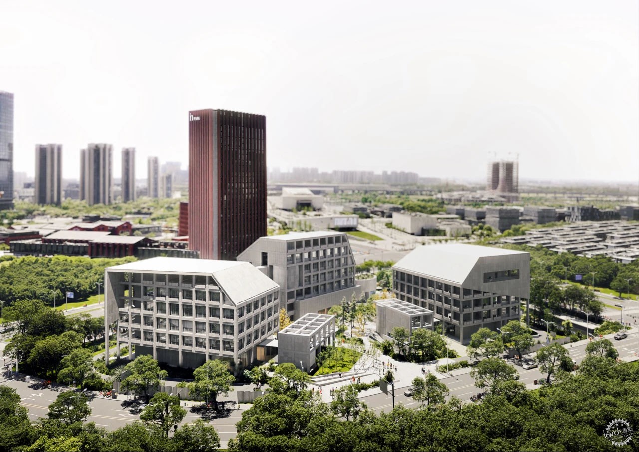 浙江·黯涉总部园区｜非显性介入的品牌空间实践第7张图片