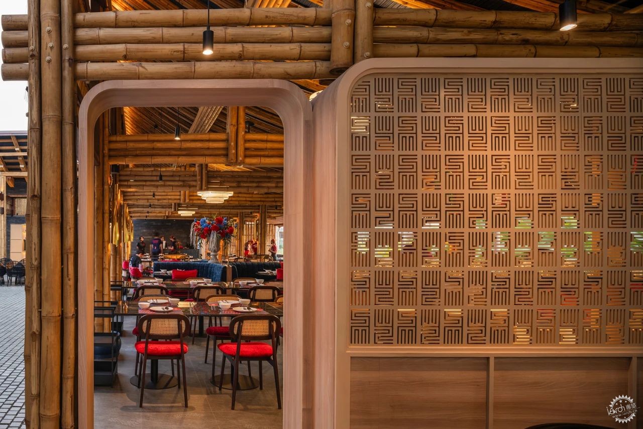 天然竹材里隐藏的品牌密码，泰国Another Smith 餐厅，以空间塑造沉浸式餐饮新体验！第16张图片