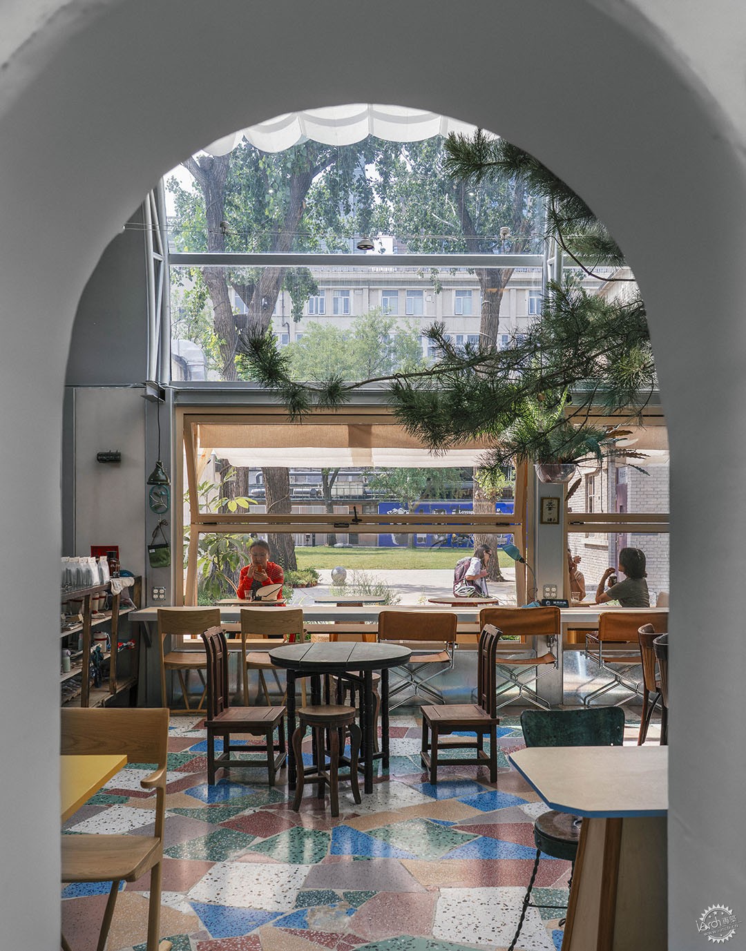 北京铁手咖啡友谊商店花园店，在北京CBD做绿化大棚第28张图片