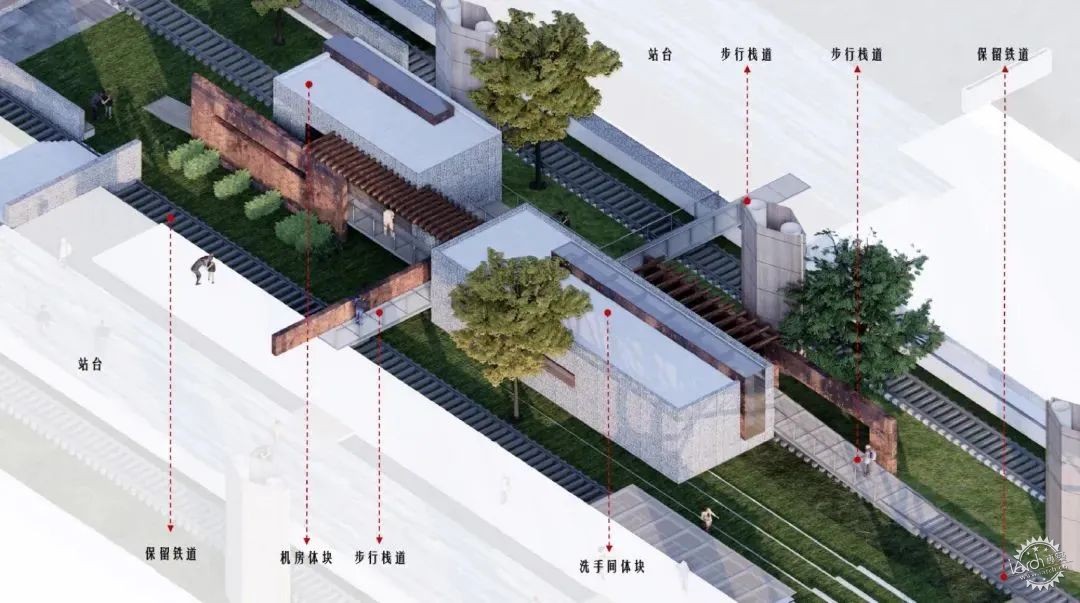 废弃铁路的创新活化利用 | 中国黄海湿地博物馆铁道公园第28张图片