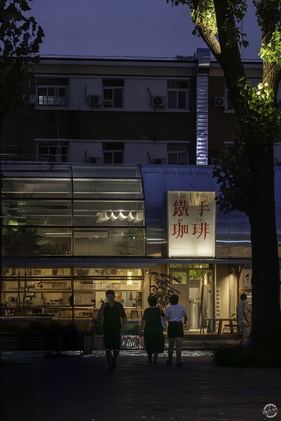 北京铁手咖啡友谊商店花园店，在北京CBD做绿化大棚第26张图片