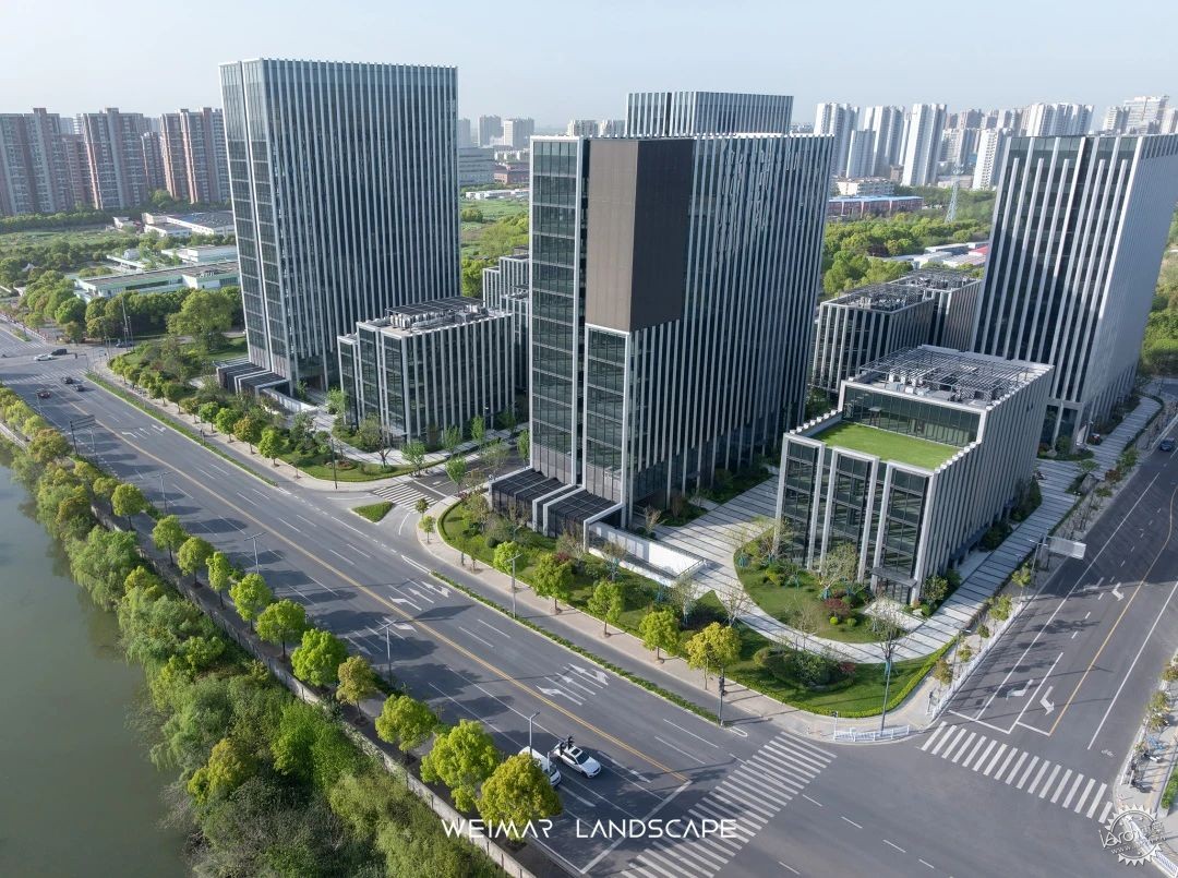 嘉定远香湖中央活力区商办景观第11张图片