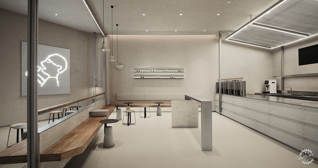 天津喜茶中北永旺店 / 申江海建筑事务所第8张图片