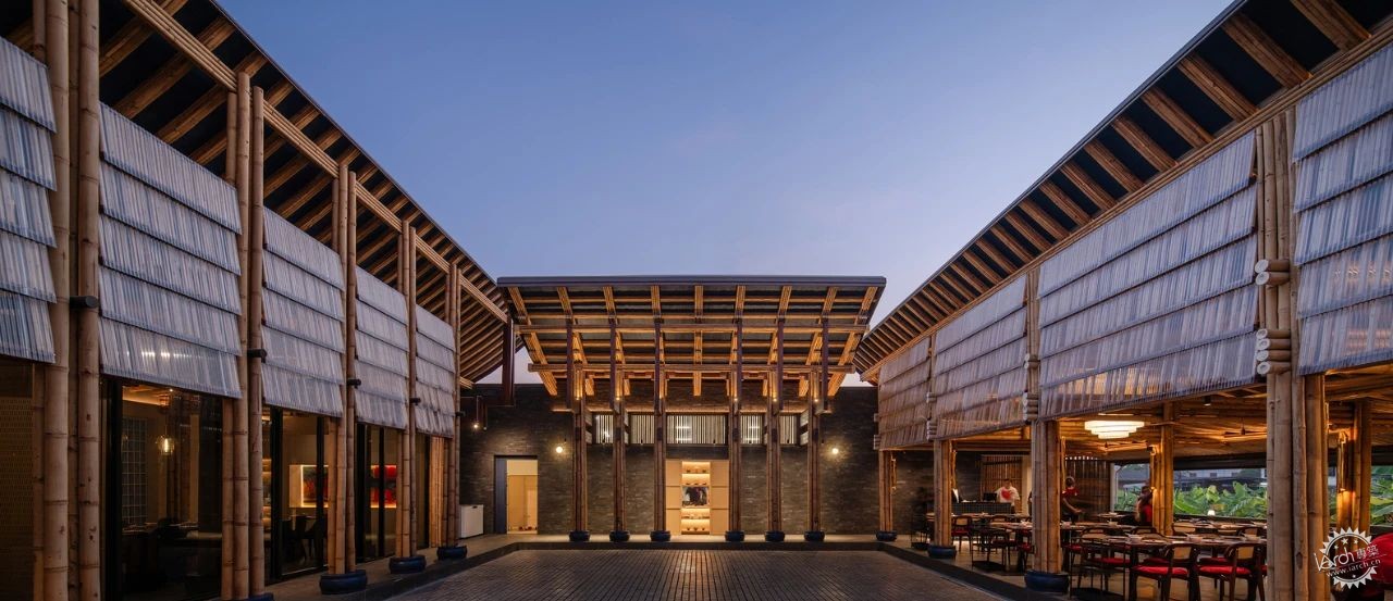 天然竹材里隐藏的品牌密码，泰国Another Smith 餐厅，以空间塑造沉浸式餐饮新体验！第2张图片