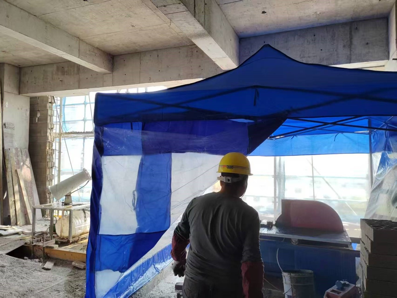 龙文区丨大力整治建筑工地扬尘 龙文区丨大力整治建筑工地扬尘
