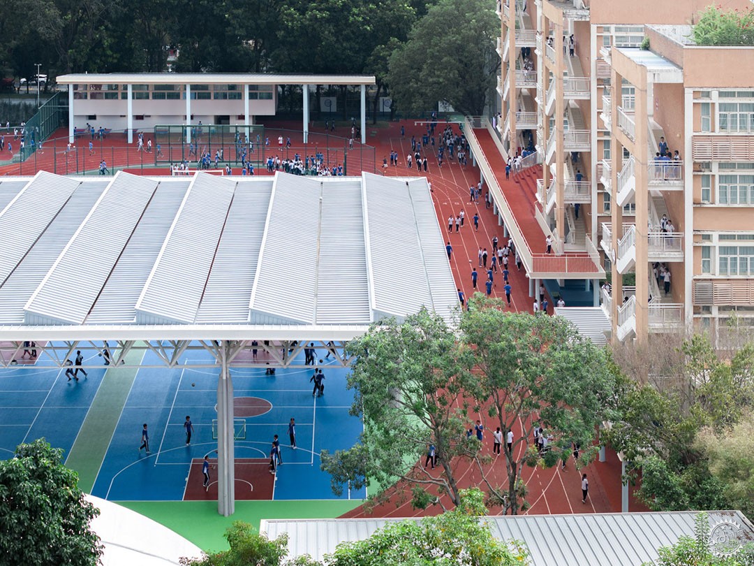 学府中学打造户外天堂，告别日晒雨淋的体育课第5张图片
