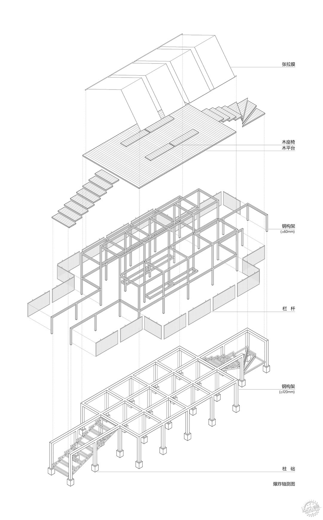 茶山浮亭 | 杭州长埭村景观茶亭第31张图片