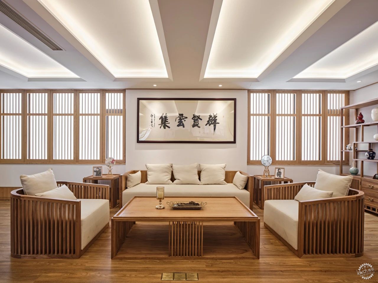 爱入尘烟-上海玉兰花开公益文化会客厅空间设计第33张图片