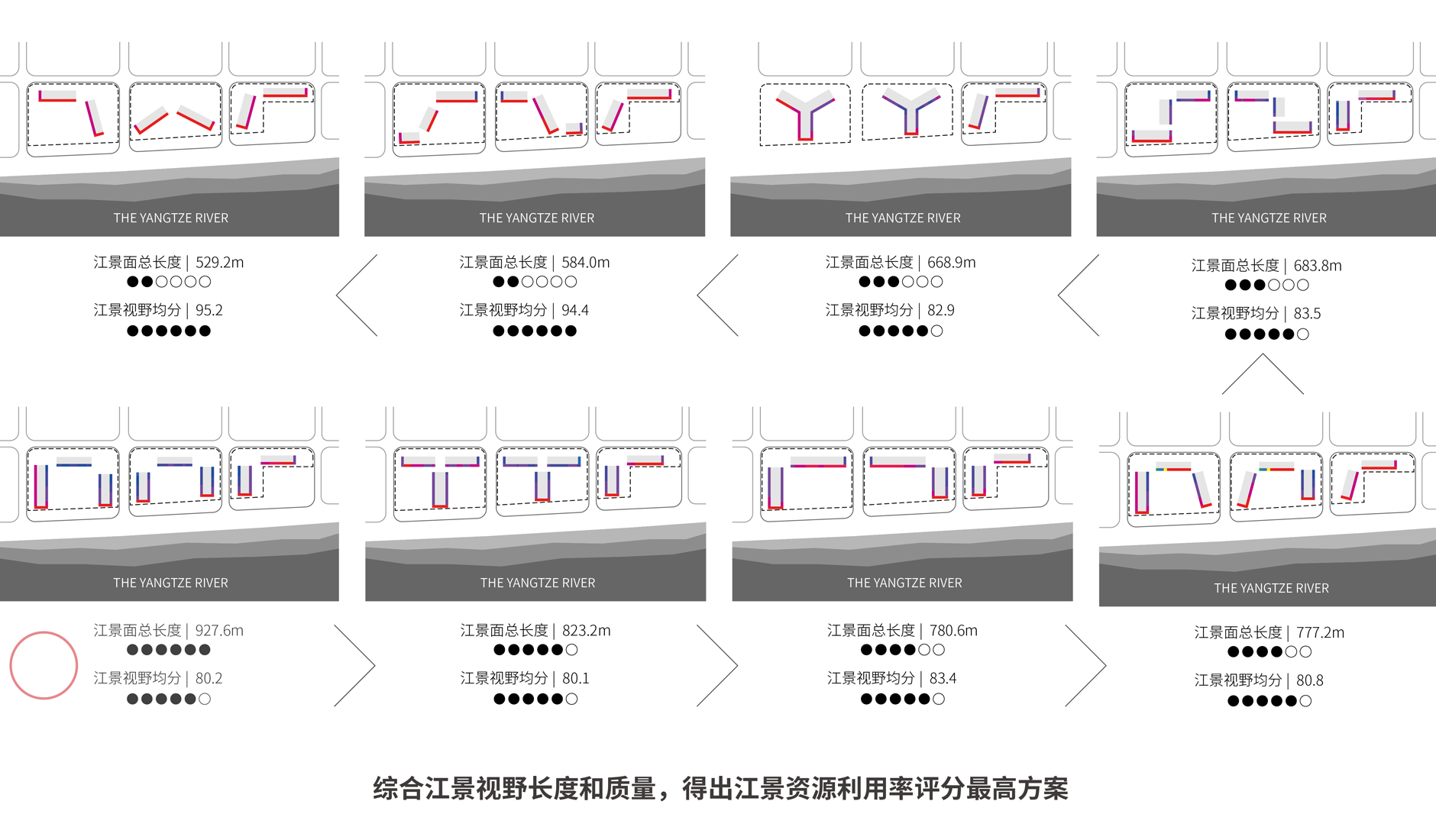 武汉长江中心国际竞赛方案，line+关于城市坐标的双重思考（上）第14张图片