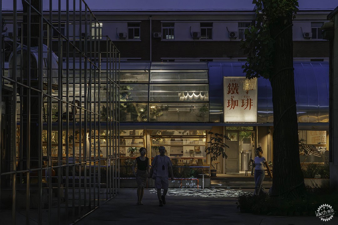 北京铁手咖啡友谊商店花园店，在北京CBD做绿化大棚第7张图片
