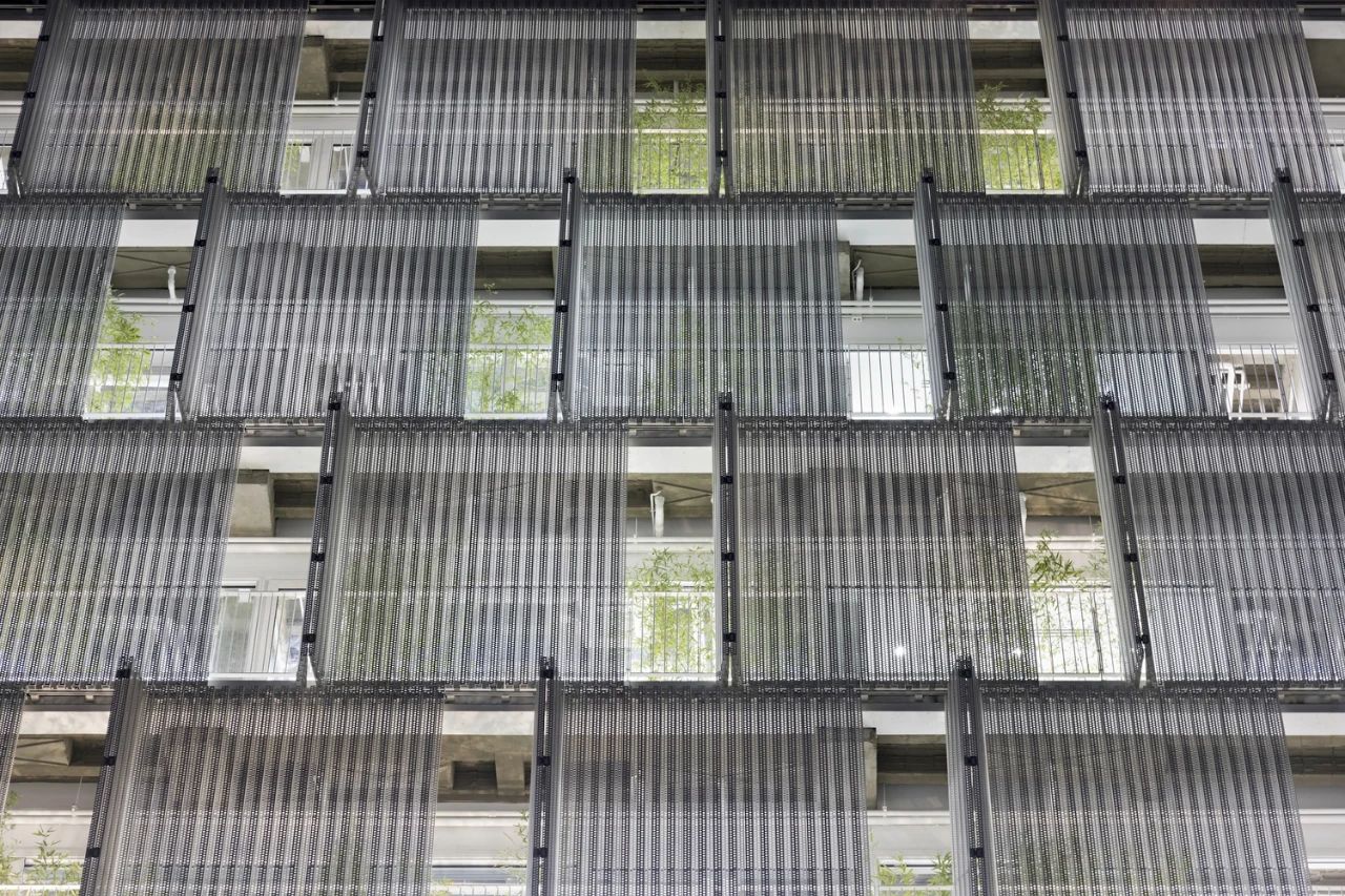 老楼焕新记，穿孔铝板为老建筑穿上新衣第10张图片