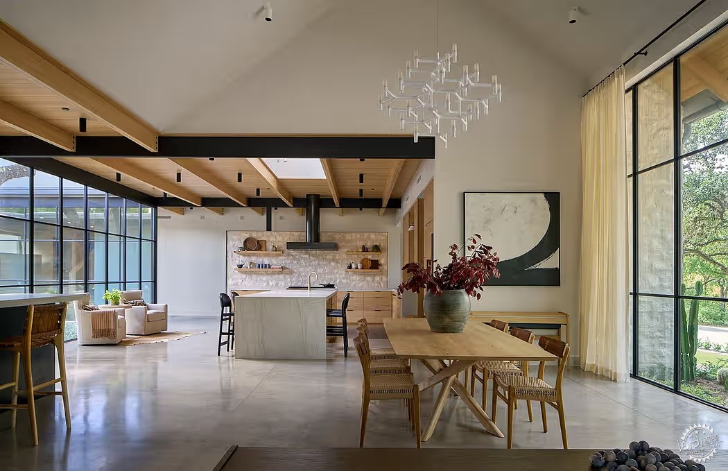 Vale House 的诗意日常，石材与光影之间的克制之美第2张图片
