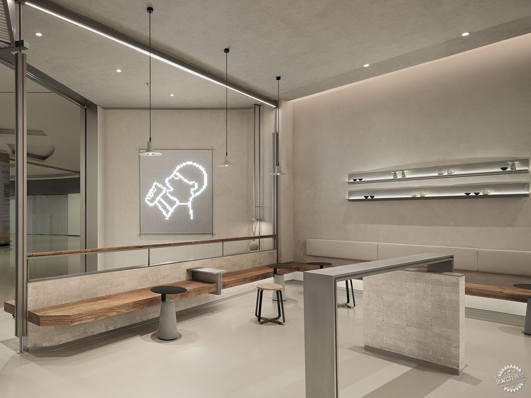 天津喜茶中北永旺店 / 申江海建筑事务所第3张图片